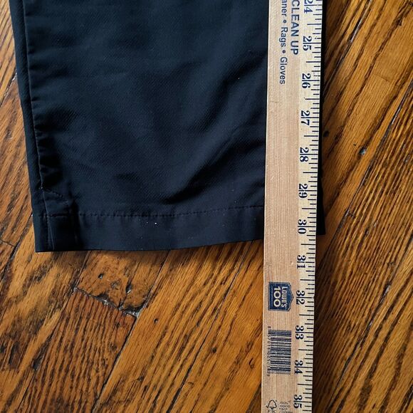 Nike Golf Performance Chinos Men's 38x30 Black Dri-FIT Flat Front Pants Slacks - Picture 5 of 11